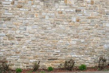 Rustic Stone Wall