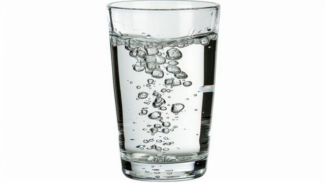 The clipping path for the water glass is included in the image