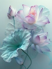 blue lilac beautiful flower