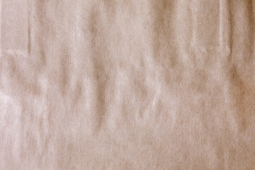 Kraft brown paper texture and background. Old brown eco-recycled paper, texture close-up.