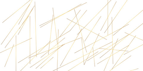 Abstract background with lines. Golden lines on White paper. Line wavy abstract vector technology line pattern background. - obrazy, fototapety, plakaty
