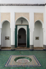 The Museum of Marrakech is a historic palace and museum located in the old center of Marrakesh, Morocco. In addition to its notable architecture, the museum's collection showcases various historic art