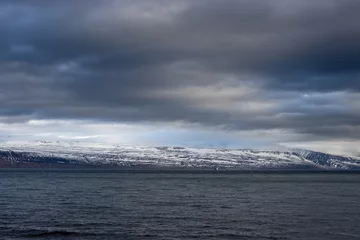 Crédence de cuisine en verre imprimé Atlantic Ocean Road Atlantic ocean and coast of Iceland