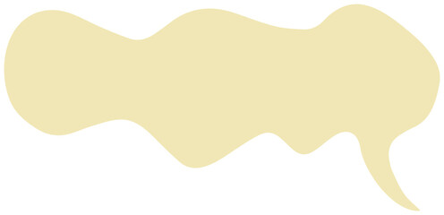 Colorful speech bubble