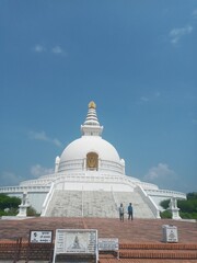 stupa in Nepalcountry