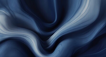 Abstract indigo gloss waves background