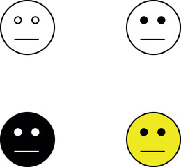 set of smileys