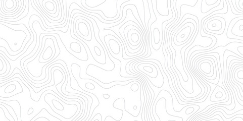 Topographic map and landscape terrain texture grid. Abstract lines background. Contour maps. Vector illustration. black and white topographic contours lines of mountains.	
