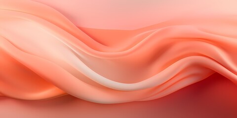 A captivating gradient background fading from soft peach to velvety coral, offering a luxurious backdrop for graphic elements.
