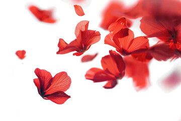 Blurry Petals in Motion