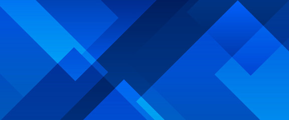 Blue vector abstract geometrical shape modern banner. For website, banners, brochure, posters, flyer, card, and cover - obrazy, fototapety, plakaty