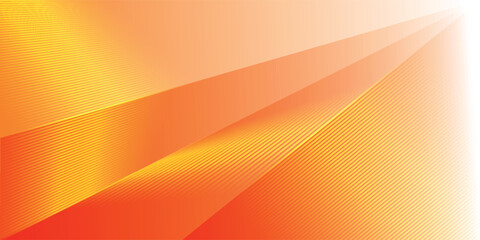 Abstract orange background with waves. Composition in liquid form.