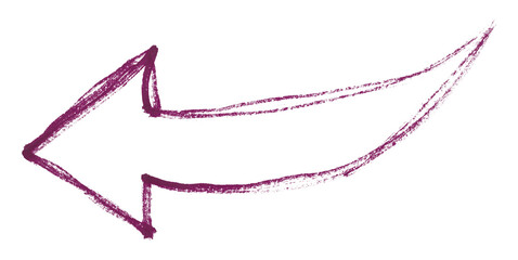 Dark purple arrows isolated on transparent background.
