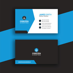 Clean business card -  Professional business card template - Elegant business card design