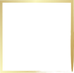 Grunge golden frame. Luxury design