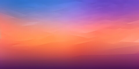 A lively gradient background, shifting from tangerine oranges to royal purples, providing an energetic setting for graphic resources.