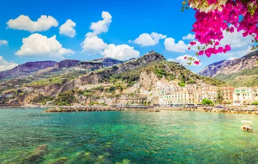 Photo sur Plexiglas Plage de Positano, côte amalfitaine, Italie Amalfi coast, Italy