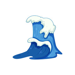 texture ocean waves cartoon. element river, nature shape, beach storm texture ocean waves sign. isolated symbol vector illustration
