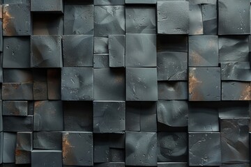 Small squares on a gray background