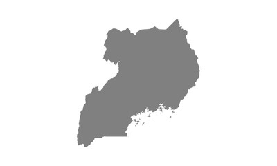 Map of Uganda