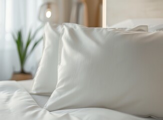 White linen bed sheets, close up shot, no people, background, high resolution photography, insanely detailed, fine details, stock photo, professional color grading, hyper realistic