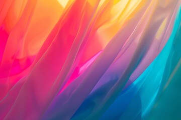 Vibrant Rainbow Gradient Overlay, Abstract Background - obrazy, fototapety, plakaty