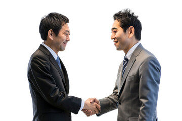 Business man shaking hand