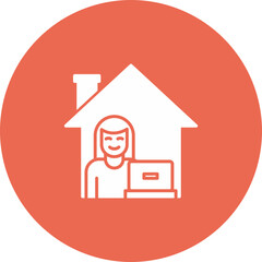 Work From Home Icon