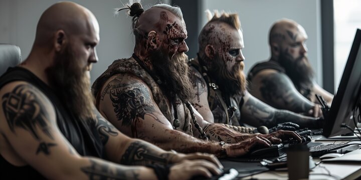 ゲームのキャラクラーに成りきって真剣にプレイするゲーマー