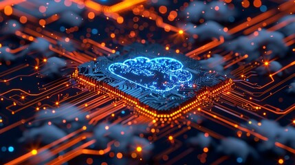 Leveraging cloud technology for advanced artificial intelligence processing.