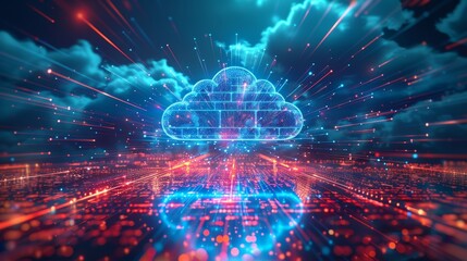 Leveraging cloud technology for advanced artificial intelligence processing.