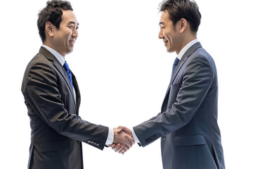 Business man shaking hand