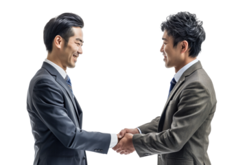 Business man shaking hand