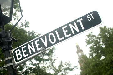 Fototapeten Providence R.I. USA. Benevolent Street © Richard