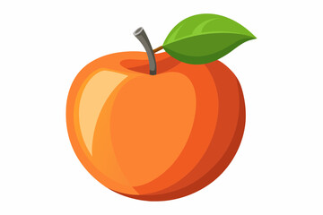 peach-silhouette-vector-with-white-background.