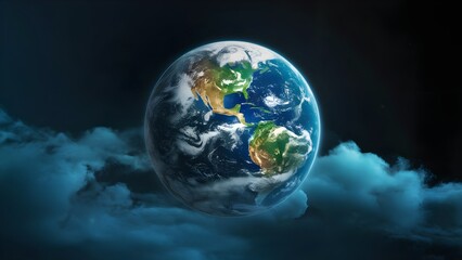 Fototapeta premium earth with space