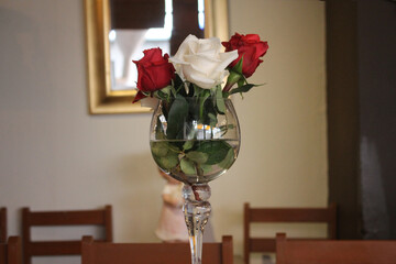 A flower in water lasts a few days but love lasts a lifetime.