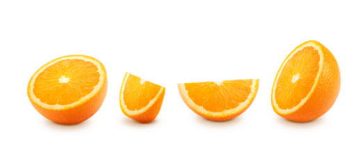 Orange slice, transparent background