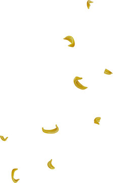 falling yellow parika sliced