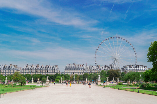Tuileries garden, Paris