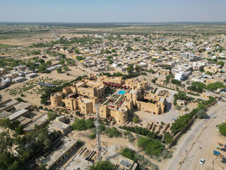 Fototapeta premium Fotografie col drone in India Rajasthan