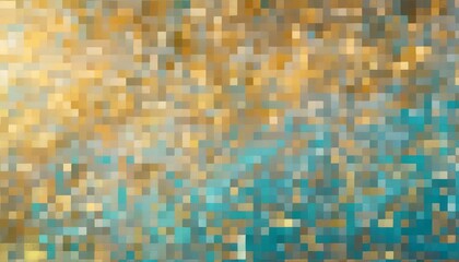widescreen abstract wallpaper or backdrop with pixelated texture surface blue and turquoise pixel background