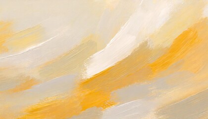 abstract pale orange oil paint brushstrokes texture pattern painting wallpaper background - obrazy, fototapety, plakaty