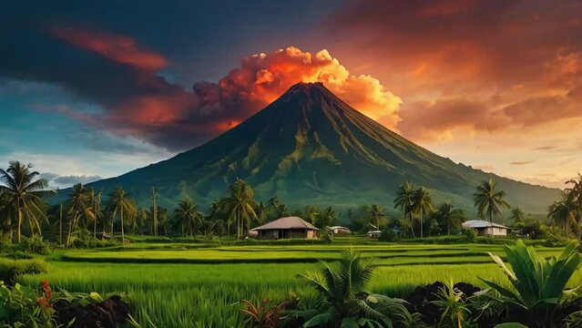volcano Mayon Philippines