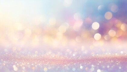 cute abstract multicolor pastel pink glitter sparkle background soft blue purple and white abstract gradient bokeh background - obrazy, fototapety, plakaty