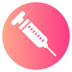 injection gradient icon