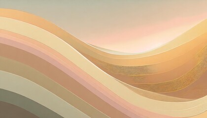 wavy curved line abstract background