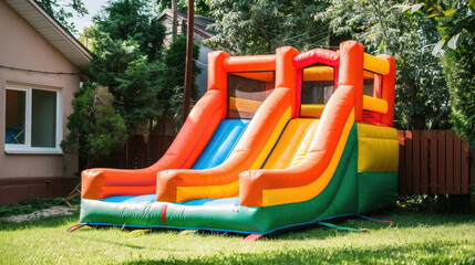 Inflatable Water Slide Bounce House for Kids