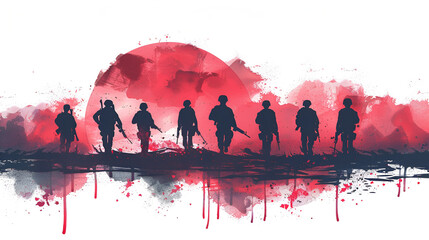  Tribute to Soldiers Illustration: Pulwama Attack