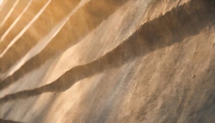 abstract concrete background in the form of a rough covered with folds wall closeup